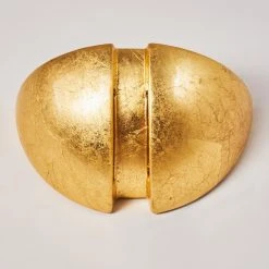 Hofstein Kawasaki Wandleuchte Gold, 1-flammig -Wandleuchten Verkauf kawasaki wandleuchte h3010143 do4 17