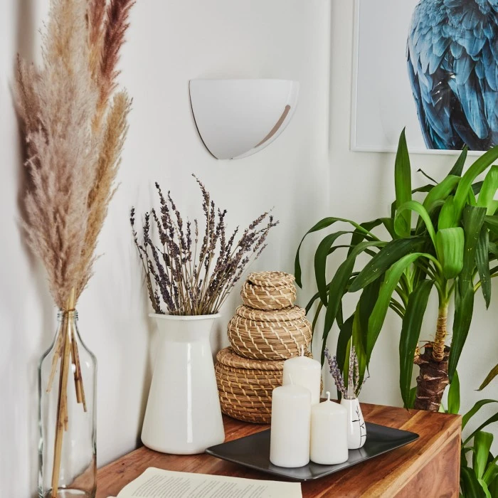 Hofstein Kawasaki Wandleuchte Weiß, 1-flammig 12 Hofstein Kawasaki Wandleuchte Weiß, 1-flammig - Image 12