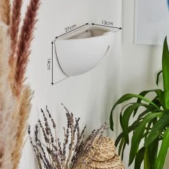 Hofstein Kawasaki Wandleuchte Weiß, 1-flammig 15 Hofstein Kawasaki Wandleuchte Weiß, 1-flammig -Wandleuchten Verkauf kawasaki wandleuchte h331 3