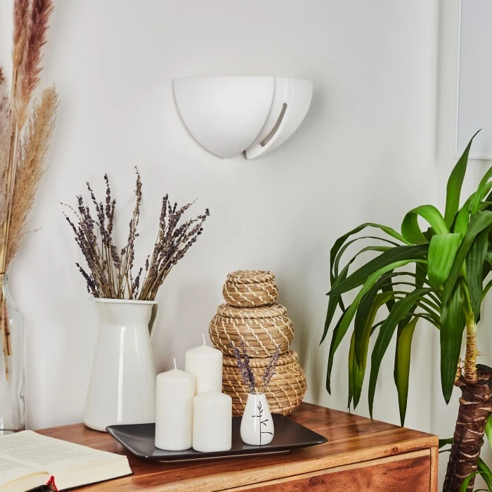 Hofstein Kawasaki Wandleuchte Weiß, 1-flammig 10 Hofstein Kawasaki Wandleuchte Weiß, 1-flammig - Image 10