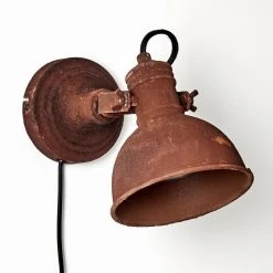 Hofstein Keya Wandleuchte Rostfarben, 1-flammig -Wandleuchten Verkauf keya wandleuchte h3354582 18