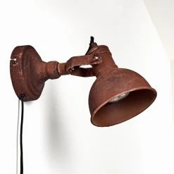 Hofstein Keya Wandleuchte Rostfarben, 1-flammig -Wandleuchten Verkauf keya wandleuchte h3354582 8