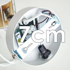 Hofstein Koler Wandleuchte Weiß, 1-flammig -Wandleuchten Verkauf koler wandleuchte h3320112 21