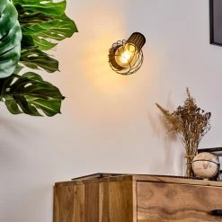 Hofstein Kolfer Wandleuchte Schwarz, 1-flammig 22 Hofstein Kolfer Wandleuchte Schwarz, 1-flammig -Wandleuchten Verkauf kolfer wandleuchte h3397794 10