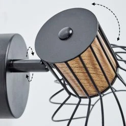 Hofstein Kolfer Wandleuchte Schwarz, 1-flammig 17 Hofstein Kolfer Wandleuchte Schwarz, 1-flammig -Wandleuchten Verkauf kolfer wandleuchte h3397794 5