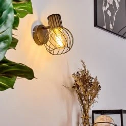 Hofstein Kolfer Wandleuchte Schwarz, 1-flammig 18 Hofstein Kolfer Wandleuchte Schwarz, 1-flammig -Wandleuchten Verkauf kolfer wandleuchte h3397794 6