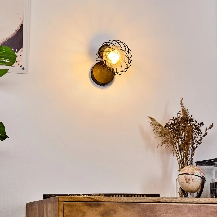 Hofstein Kolfer Wandleuchte Schwarz, 1-flammig 10 Hofstein Kolfer Wandleuchte Schwarz, 1-flammig - Image 10