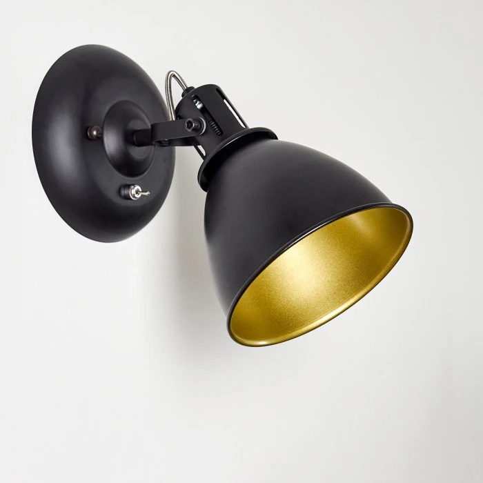 Hofstein Koppom Wandleuchte Schwarz, 1-flammig 14 Hofstein Koppom Wandleuchte Schwarz, 1-flammig - Image 14