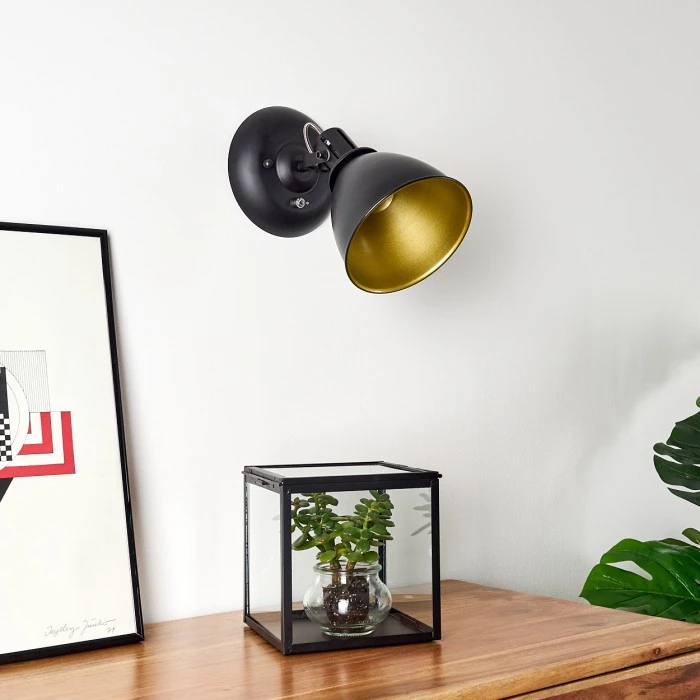 Hofstein Koppom Wandleuchte Schwarz, 1-flammig 15 Hofstein Koppom Wandleuchte Schwarz, 1-flammig - Image 15