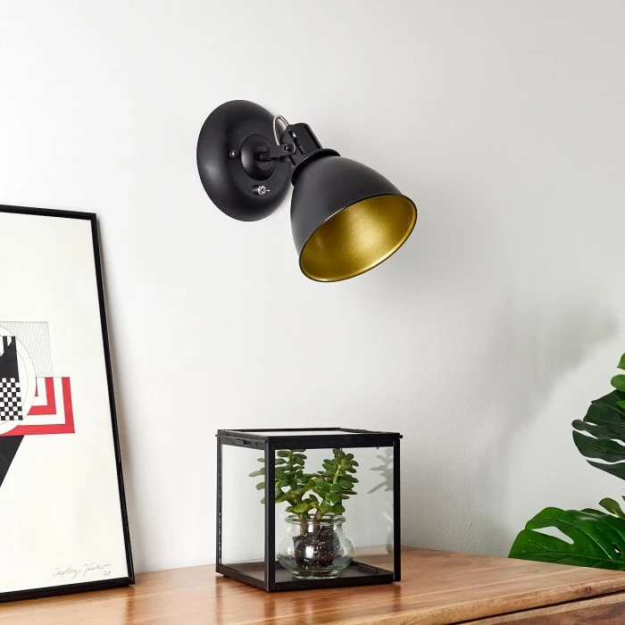 Hofstein Koppom Wandleuchte Schwarz, 1-flammig 18 Hofstein Koppom Wandleuchte Schwarz, 1-flammig - Image 18