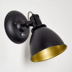 Hofstein Koppom Wandleuchte Schwarz, 1-flammig 42 Hofstein Koppom Wandleuchte Schwarz, 1-flammig -Wandleuchten Verkauf koppom wandleuchte h3013007 do2 20