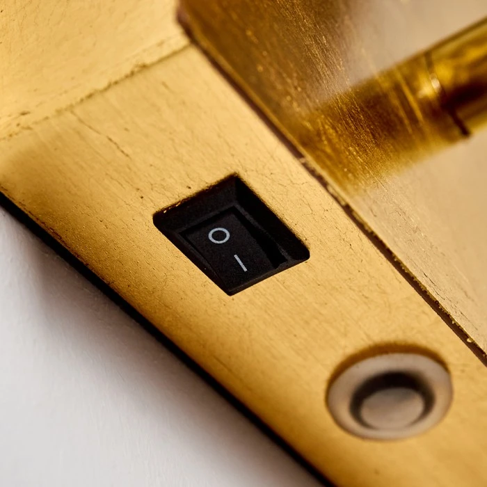 Hofstein Kublis Wandleuchte Gold, 2-flammig 15 Hofstein Kublis Wandleuchte Gold, 2-flammig - Image 15