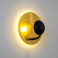 Hofstein Kuldo Wandleuchte LED Gold, 2-flammig -Wandleuchten Verkauf kuldo wandleuchte h3000960 4