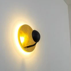 Hofstein Kuldo Wandleuchte LED Gold, 2-flammig -Wandleuchten Verkauf kuldo wandleuchte h3000960 6