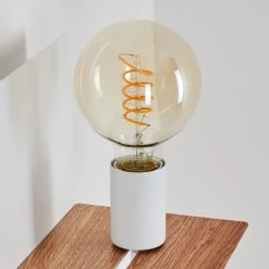 Hofstein Lafinur Wandleuchte Braun, Weiß, Holzoptik, 1-flammig -Wandleuchten Verkauf lafinur wandleuchte h3565360 4