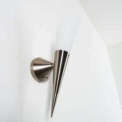 Hofstein Laidi Wandleuchte Nickel-Matt, 1-flammig -Wandleuchten Verkauf laidi wandleuchte h3080764 10