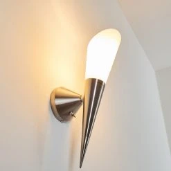 Hofstein Laidi Wandleuchte Nickel-Matt, 1-flammig -Wandleuchten Verkauf laidi wandleuchte h3080764 2