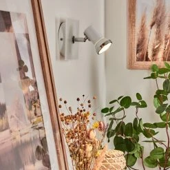 Hofstein Lanrigan Wandleuchte LED Chrom, Weiß, 1-flammig 16 Hofstein Lanrigan Wandleuchte LED Chrom, Weiß, 1-flammig -Wandleuchten Verkauf lanrigan wandleuchte h3651674 6