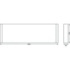 LEDVANCE LINEAR SHELF Wandleuchte Weiß, 1-flammig -Wandleuchten Verkauf ledvance linear shelf wandleuchte 4058075575752 3