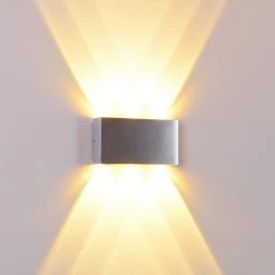 Hofstein Lente Wandleuchte LED Aluminium, 6-flammig 33 Hofstein Lente Wandleuchte LED Aluminium, 6-flammig -Wandleuchten Verkauf lente wandleuchte led115 b 16