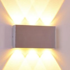 Hofstein Lente Wandleuchte LED Aluminium, 6-flammig 23 Hofstein Lente Wandleuchte LED Aluminium, 6-flammig -Wandleuchten Verkauf lente wandleuchte led115 b 6