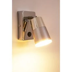 Leuchten Direkt DALLI Wandleuchte LED Chrom, 1-flammig -Wandleuchten Verkauf leuchten direkt dalli wandleuchte 11228 17 do1 6