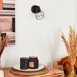 Hofstein Liagarda Wandleuchte Schwarz, 1-flammig -Wandleuchten Verkauf liagarda wandleuchte h3433973 1