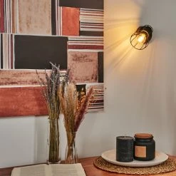 Hofstein Liagarda Wandleuchte Schwarz, 1-flammig -Wandleuchten Verkauf liagarda wandleuchte h3433973 12