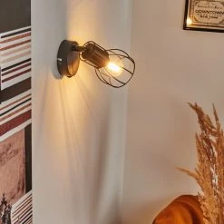 Hofstein Liagarda Wandleuchte Schwarz, 1-flammig -Wandleuchten Verkauf liagarda wandleuchte h3433973 14