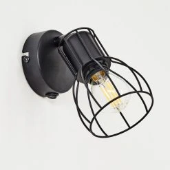 Hofstein Liagarda Wandleuchte Schwarz, 1-flammig -Wandleuchten Verkauf liagarda wandleuchte h3433973 7