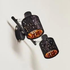 Hofstein Liared Wandleuchte Schwarz, 2-flammig -Wandleuchten Verkauf liared wandleuchte h3161692 do1 3