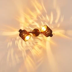 Hofstein Liared Wandleuchte Schwarz, 2-flammig -Wandleuchten Verkauf liared wandleuchte h3161692 do1 5