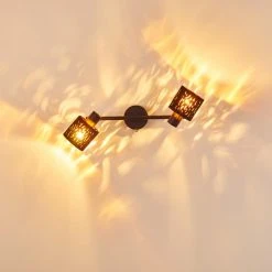 Hofstein Liared Wandleuchte Schwarz, 2-flammig -Wandleuchten Verkauf liared wandleuchte h3161692 do1 7