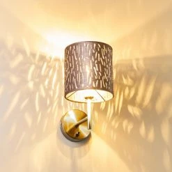 Hofstein LIARED Wandleuchte Nickel-Matt, 1-flammig -Wandleuchten Verkauf liared wandleuchte h3277812 do1 6