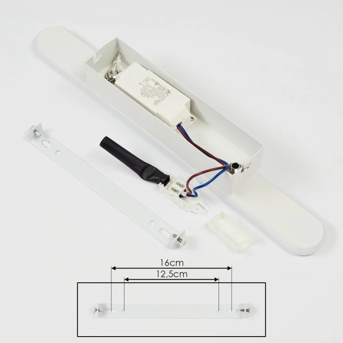 Hofstein Lilongwe Wandleuchte LED Weiß, 1-flammig 5 Hofstein Lilongwe Wandleuchte LED Weiß, 1-flammig - Image 5