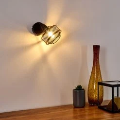 Hofstein Limassol Wandleuchte Schwarz, 1-flammig 39 Hofstein Limassol Wandleuchte Schwarz, 1-flammig -Wandleuchten Verkauf limassol wandleuchte h3332511 14