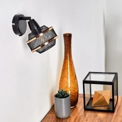 Hofstein Limassol Wandleuchte Schwarz, 1-flammig 41 Hofstein Limassol Wandleuchte Schwarz, 1-flammig -Wandleuchten Verkauf limassol wandleuchte h3332511 16