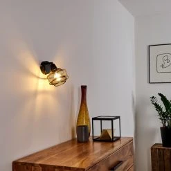 Hofstein Limassol Wandleuchte Schwarz, 1-flammig 42 Hofstein Limassol Wandleuchte Schwarz, 1-flammig -Wandleuchten Verkauf limassol wandleuchte h3332511 17