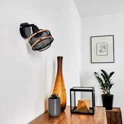 Hofstein Limassol Wandleuchte Schwarz, 1-flammig 43 Hofstein Limassol Wandleuchte Schwarz, 1-flammig -Wandleuchten Verkauf limassol wandleuchte h3332511 18