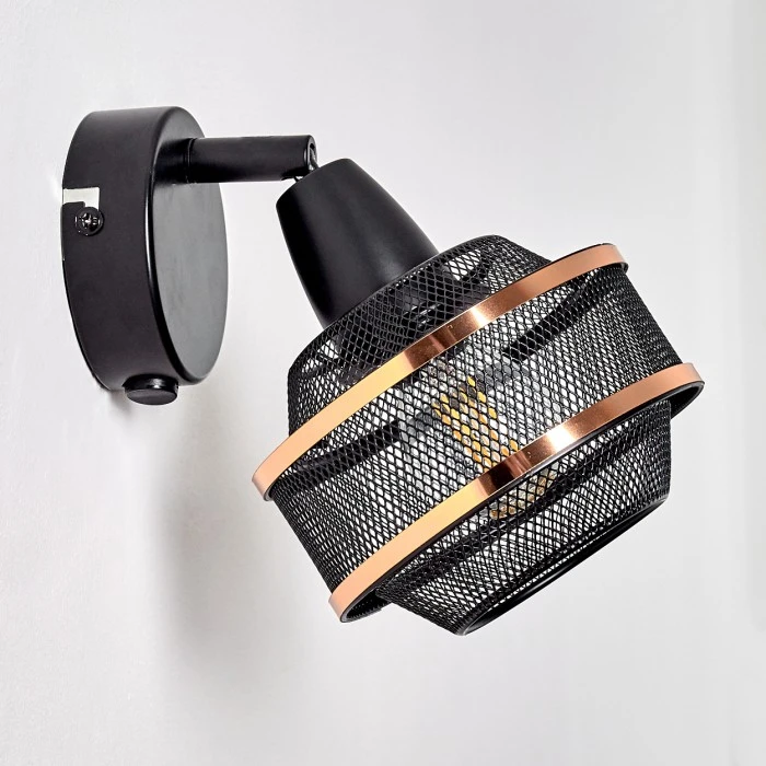 Hofstein Limassol Wandleuchte Schwarz, 1-flammig 24 Hofstein Limassol Wandleuchte Schwarz, 1-flammig - Image 24