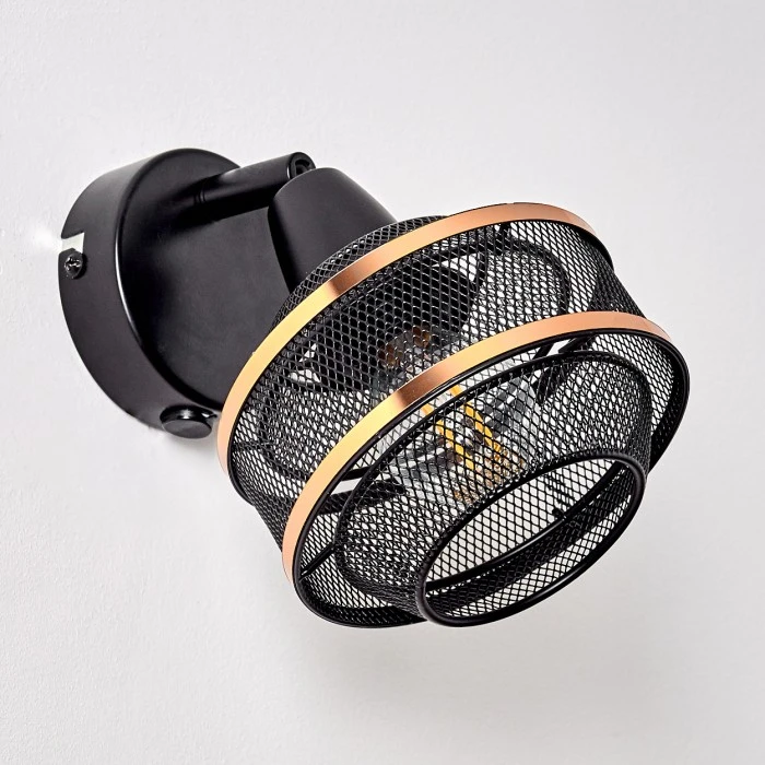 Hofstein Limassol Wandleuchte Schwarz, 1-flammig 5 Hofstein Limassol Wandleuchte Schwarz, 1-flammig - Image 5