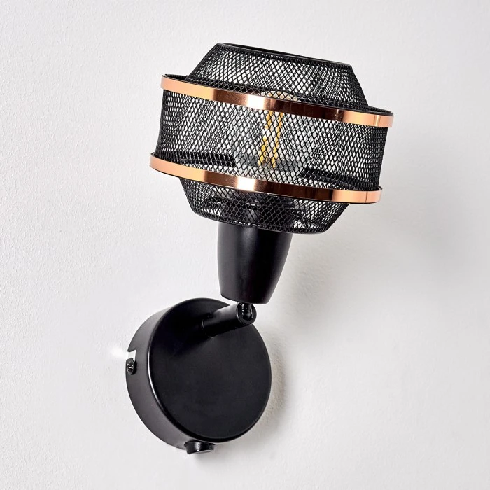 Hofstein Limassol Wandleuchte Schwarz, 1-flammig 9 Hofstein Limassol Wandleuchte Schwarz, 1-flammig - Image 9