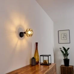 Hofstein Limassol Wandleuchte Schwarz, 1-flammig 34 Hofstein Limassol Wandleuchte Schwarz, 1-flammig -Wandleuchten Verkauf limassol wandleuchte h3332511 9