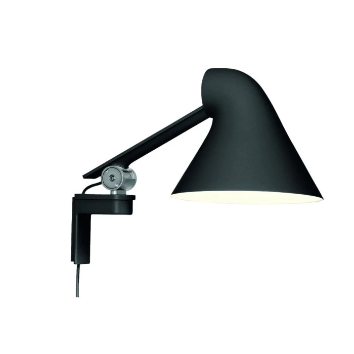 Louis Poulsen NJP Wandleuchte LED Schwarz, 1-flammig 1 Louis Poulsen NJP Wandleuchte LED Schwarz, 1-flammig