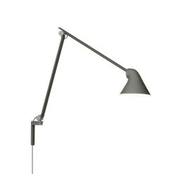 Louis Poulsen NJP Wandleuchte LED Grau, 1-flammig