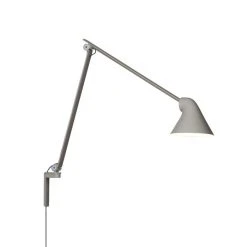 Louis Poulsen NJP Wandleuchte LED Grau, 1-flammig