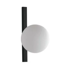 Luce Design PLUTO Wandleuchte Schwarz, 1-flammig -Wandleuchten Verkauf luce design pluto wandleuchte 9110 ap1 nero 1