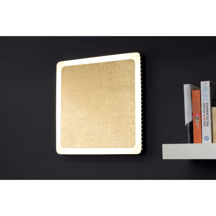 Luce Design Solaris Deckenleuchte LED Weiß, Schwarz-Gold, 1-flammig 4 Luce Design Solaris Deckenleuchte LED Weiß, Schwarz-Gold, 1-flammig – Bild 4