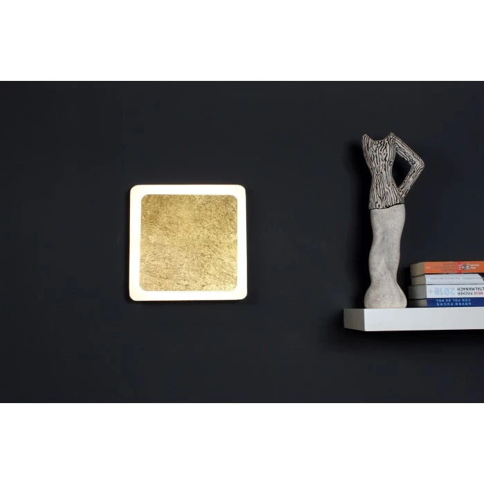 Luce Design Solaris Deckenleuchte LED Weiß, Schwarz-Gold, 1-flammig 2 Luce Design Solaris Deckenleuchte LED Weiß, Schwarz-Gold, 1-flammig – Bild 2