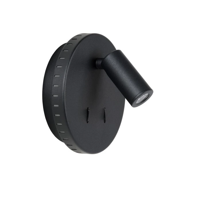 Lucide BENTJER Wandleuchte LED Schwarz, 1-flammig 3 Lucide BENTJER Wandleuchte LED Schwarz, 1-flammig – Bild 3